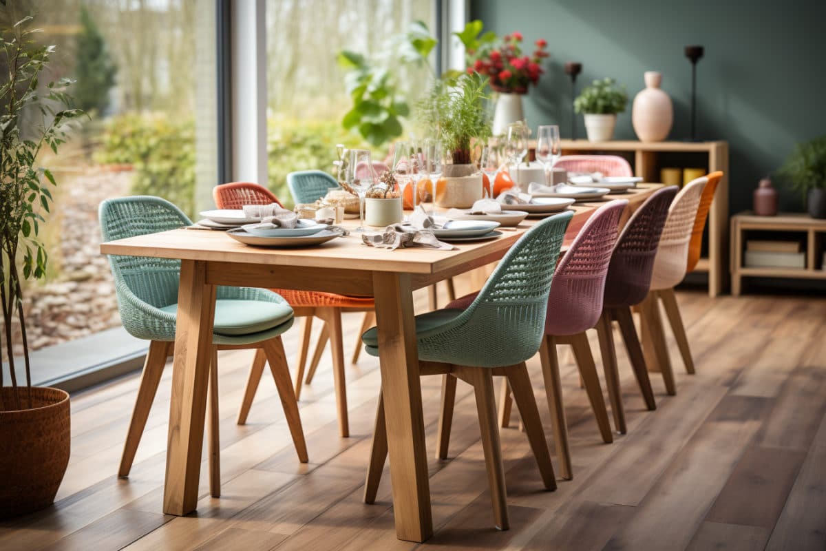 Dépareiller vos chaises autour de la table : astuces et conseils